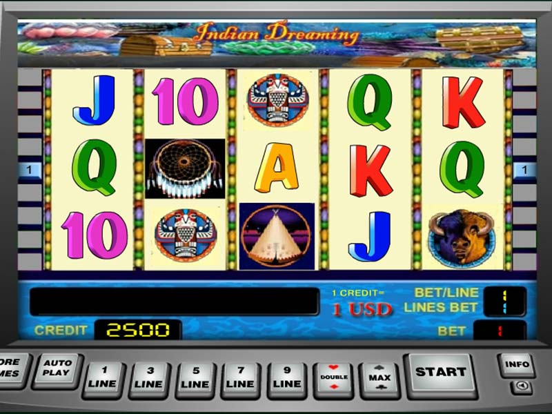 Indian dreaming slot machine free
